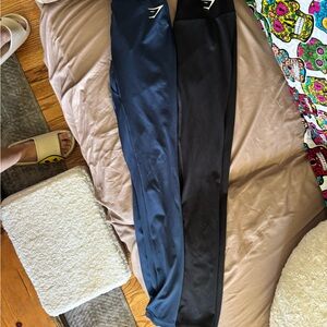 Gymshark Black and Navy Leggings